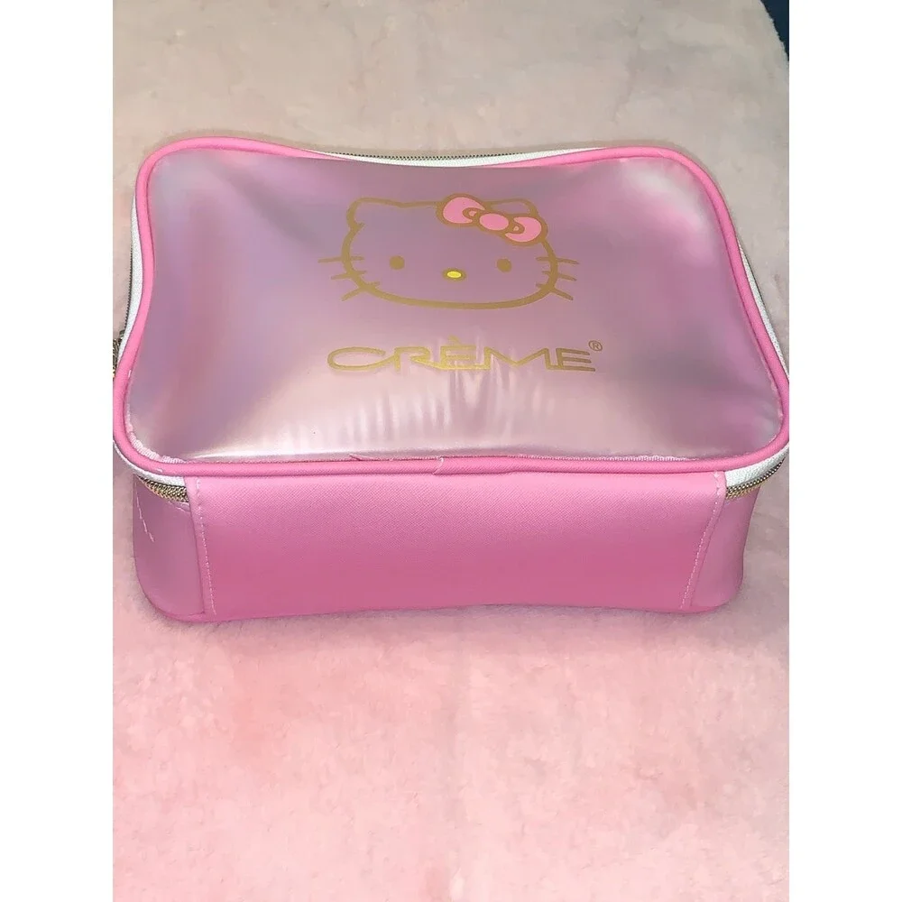 Hello Kitty La Crème Carry Cosmetic Bag HTF Rare